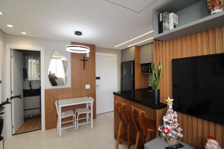 Sala / Cozinha de kitnet/studio à venda com 2 quartos, 38m² em Vila Celeste, São Paulo