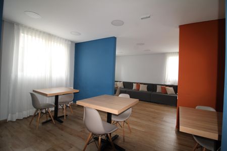 Studio à venda com 38m², 2 quartos e sem vagaÁrea Comum - Salão de Festas