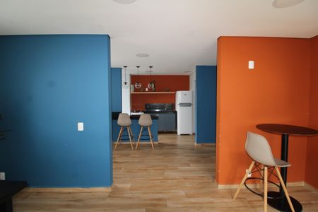 Studio à venda com 38m², 2 quartos e sem vagaÁrea Comum - Salão de Festas