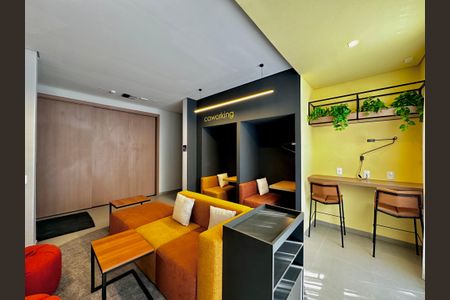 Apartamento para alugar com 27m², 1 quarto e sem vaga Apartamento para alugar com 27m², 1 quarto e sem vagaCoworking