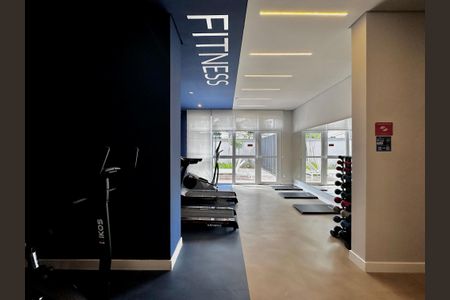 Apartamento para alugar com 27m², 1 quarto e sem vaga Apartamento para alugar com 27m², 1 quarto e sem vagaAcademia