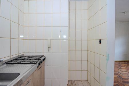 Cozinha de apartamento para alugar com 1 quarto, 40m² em Jardim Dona Leopoldina, Porto Alegre