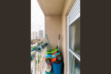 Varanda da Sala de apartamento à venda com 2 quartos, 34m² em Vila Graciosa, São Paulo