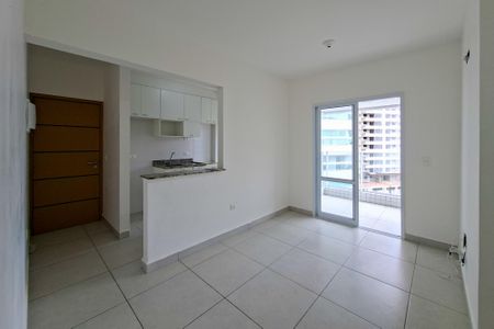 Sala de apartamento para alugar com 1 quarto, 45m² em Vila Caiçara, Praia Grande