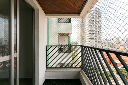 Varanda da Sala de apartamento para alugar com 3 quartos, 80m² em Tatuapé, São Paulo
