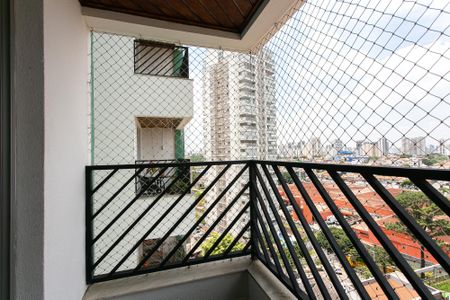 Varanda da Sala de apartamento para alugar com 3 quartos, 80m² em Tatuapé, São Paulo