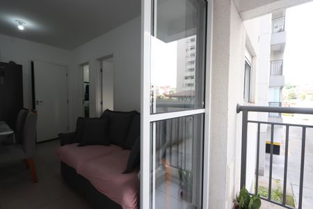 Apartamento à venda com 38m², 2 quartos e 1 vagaVaranda