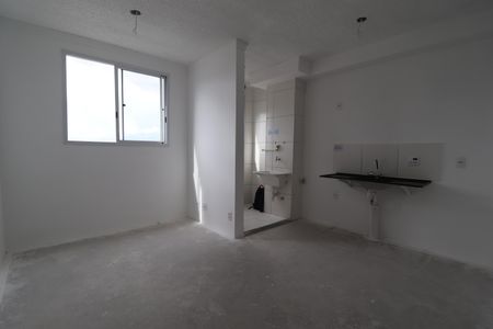 Sala de apartamento para alugar com 2 quartos, 40m² em Jardim, Santo André