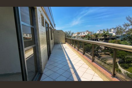 Varanda de apartamento para alugar com 3 quartos, 214m² em Recreio dos Bandeirantes, Rio de Janeiro