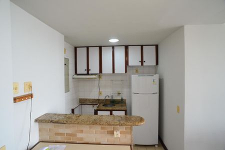 Cozinha de apartamento para alugar com 1 quarto, 57m² em Barra da Tijuca, Rio de Janeiro