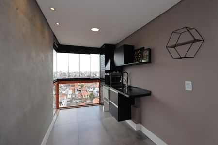 Varanda Gourmet de apartamento para alugar com 3 quartos, 83m² em Vila Curuçá, Santo André