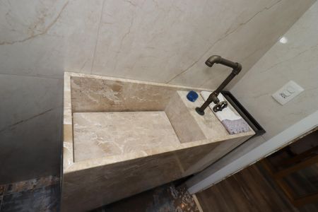 Apartamento para alugar com 83m², 3 quartos e 2 vagasBanheiro Social - Pia