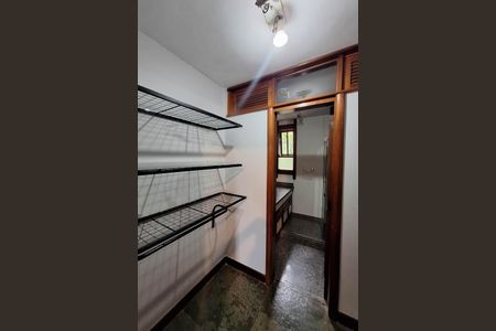 Casa de condomínio para alugar com 400m², 4 quartos e 4 vagasCloset da suíte 3