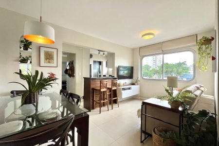 Sala de apartamento à venda com 2 quartos, 53m² em Vila Alexandria, São Paulo