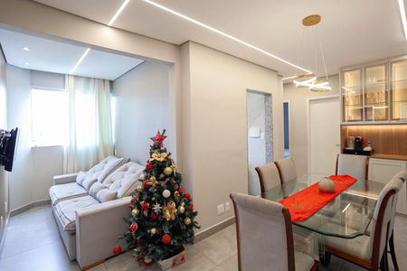 Sala de apartamento à venda com 3 quartos, 69m² em Manacás, Belo Horizonte