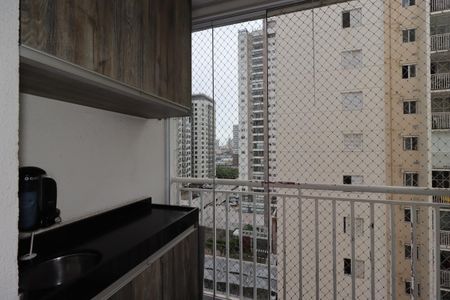 Varanda Gourmet de apartamento para alugar com 2 quartos, 64m² em Jardim, Santo André