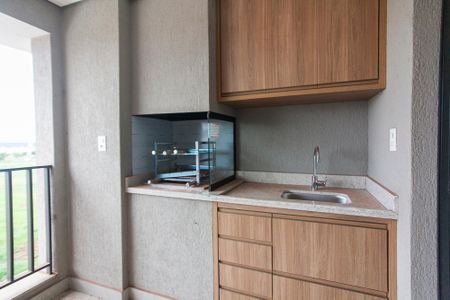 Varanda de apartamento para alugar com 3 quartos, 117m² em Jardim Sul, Uberlândia