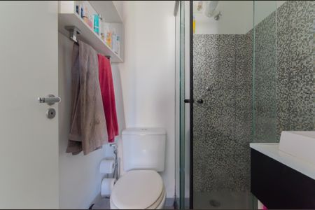 Banheiro da Suíte de apartamento à venda com 1 quarto, 36m² em Vila Monumento, São Paulo