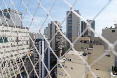 Vista da Sala de apartamento para alugar com 1 quarto, 42m² em Bela Vista, São Paulo