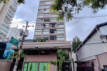 Studio para alugar com 25m², 1 quarto e sem vagaFachada - Plaquinha