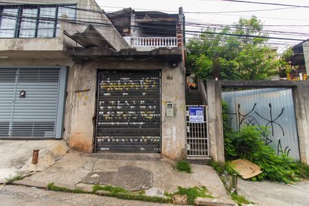 Casa para alugar com 40m², 1 quarto e sem vagaFachada + Placa