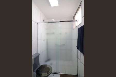 Banheiro Social de apartamento para alugar com 1 quarto, 51m² em Alves Dias, São Bernardo do Campo