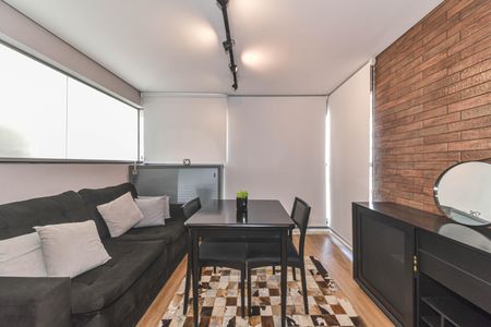 Sala de apartamento para alugar com 1 quarto, 39m² em Vila Cordeiro, São Paulo