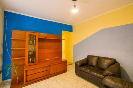 Sala de casa à venda com 3 quartos, 127m² em Vila Valparaíso, Santo André