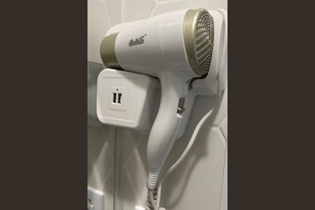 Studio para alugar com 32m², 1 quarto e 1 vaga Studio para alugar com 32m², 1 quarto e 1 vagaBanheiro - Detalhe