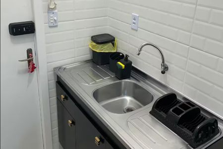 Studio para alugar com 32m², 1 quarto e 1 vaga Studio para alugar com 32m², 1 quarto e 1 vagaCozinha