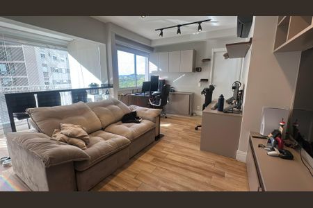 Sala de apartamento à venda com 1 quarto, 47m² em Alphaville Empresarial, Barueri
