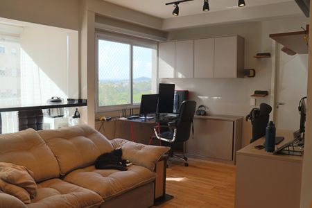 Sala de apartamento à venda com 1 quarto, 47m² em Alphaville Empresarial, Barueri