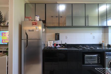 Cozinha de apartamento para alugar com 2 quartos, 42m² em Recreio das Acacias, Ribeirão Preto