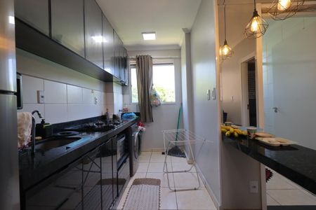 Cozinha de apartamento para alugar com 2 quartos, 42m² em Recreio das Acacias, Ribeirão Preto