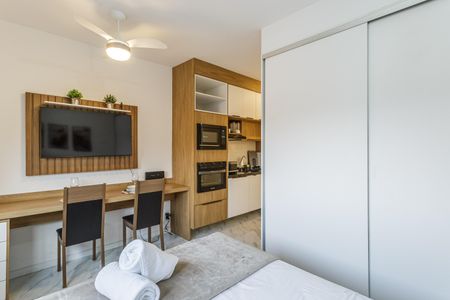 Studio de kitnet/studio para alugar com 1 quarto, 24m² em Vila Olímpia, São Paulo
