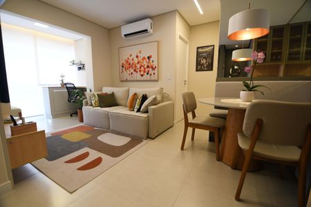 Sala de apartamento para alugar com 1 quarto, 43m² em Bosque, Campinas