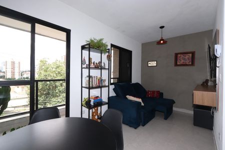 Sala de apartamento à venda com 1 quarto, 48m² em Vila Lucia, São Paulo