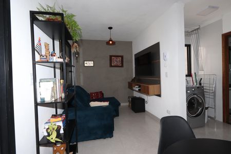 Sala de apartamento à venda com 1 quarto, 48m² em Vila Lucia, São Paulo