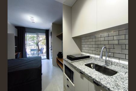 Studio para alugar com 27m², 1 quarto e sem vaga Studio para alugar com 27m², 1 quarto e sem vagaCozinha