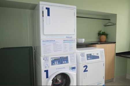 Studio para alugar com 27m², 1 quarto e sem vagaLavanderia