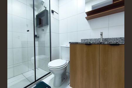 Studio para alugar com 27m², 1 quarto e sem vaga Studio para alugar com 27m², 1 quarto e sem vagaBanheiro