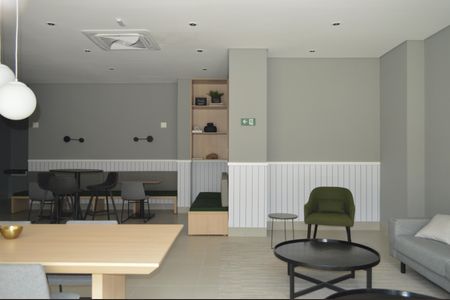 Studio para alugar com 27m², 1 quarto e sem vagaSalão de Festas