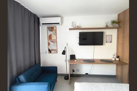 Studio para alugar com 24m², 1 quarto e sem vaga Studio para alugar com 24m², 1 quarto e sem vagaQuarto