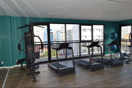 Studio para alugar com 24m², 1 quarto e sem vagaAcademia