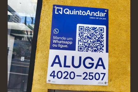 Studio para alugar com 24m², 1 quarto e sem vaga Studio para alugar com 24m², 1 quarto e sem vagaPlaquinha