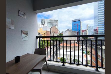 Studio para alugar com 24m², 1 quarto e sem vaga Studio para alugar com 24m², 1 quarto e sem vagaVaranda