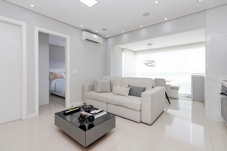 Sala de apartamento à venda com 1 quarto, 43m² em Cidade Monções, São Paulo