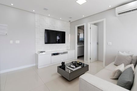 Sala de apartamento à venda com 1 quarto, 43m² em Cidade Monções, São Paulo