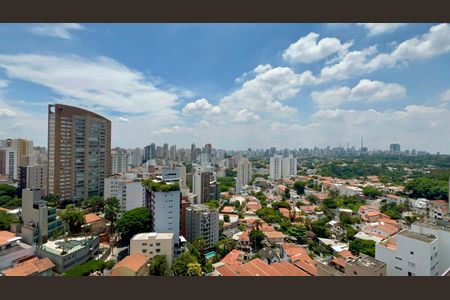Vista da Sala de apartamento para alugar com 1 quarto, 51m² em Pompeia, São Paulo
