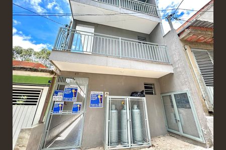 Studio para alugar com 22m², 1 quarto e sem vagaPlaca instalada na fachada do imóvel 